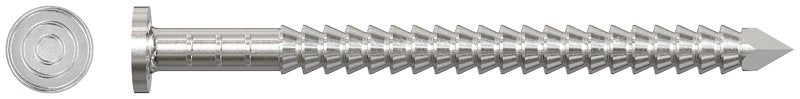 SIMPSON STRONG-TIE Simpson Strong-Tie T3KR51 Premium Siding Nail, 3d, 1-1/4 in L, Stainless Steel, Full Round Head, Annular Ring Shank