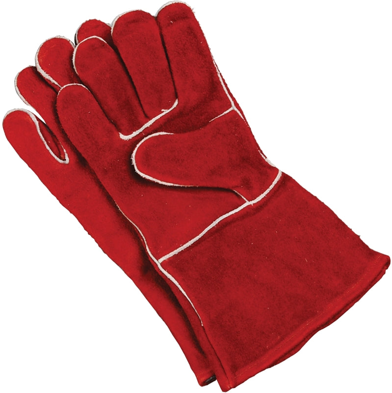 IMPERIAL Imperial KK0159 Fireplace Gloves, Cowhide Leather Lining, Cowhide Leather, Red APPLIANCES & ELECTRONICS IMPERIAL