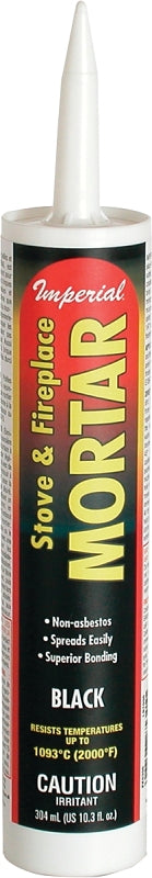 IMPERIAL Imperial KK0306 Fireplace Stove Mortar, Opaque Black, 10.3 oz Cart PLUMBING, HEATING & VENTILATION IMPERIAL