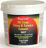 IMPERIAL Imperial KK0284-A Stove and Furnace Cement, 32 oz Tub