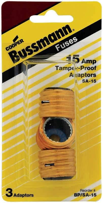 BUSSMANN Bussmann BP/SA-15 Fuse Adapter, For: S-15 to S-7 Fuse ELECTRICAL BUSSMANN