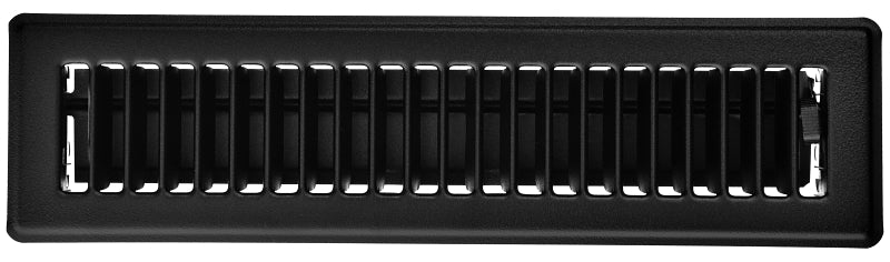 IMPERIAL REGISTER FLOOR BLACK 2.25X12IN PLUMBING, HEATING & VENTILATION IMPERIAL