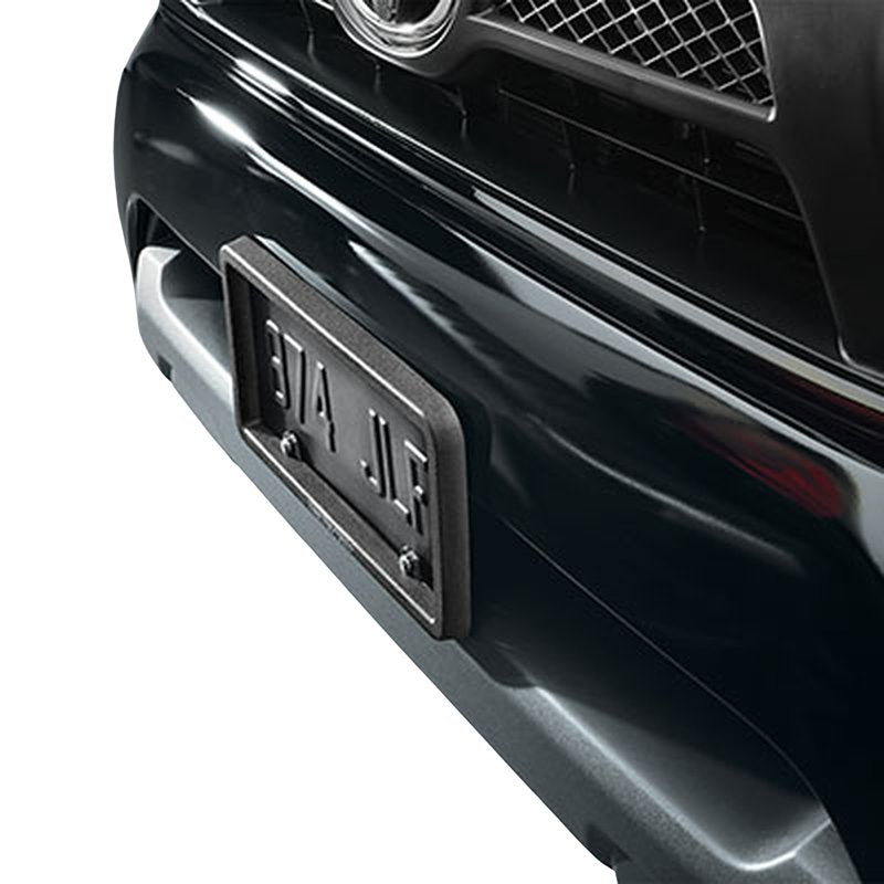 WEATHERTECH DIRECT LLC WeatherTech BumpFrame 8ALPBF1 License Plate Frame, Polycarbonate, Black