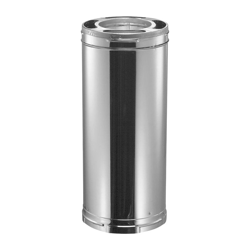 DURAVENT, INC DuraVent DuraPlus 6DP-36 Chimney Pipe, 10 in OD, 36 in L, Steel, Galvanized