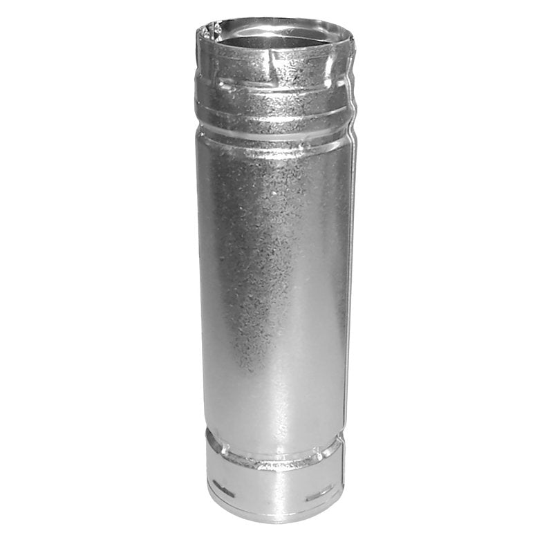DURAVENT, INC DuraVent 3PVL-24 Straight Length Pipe, 3 in OD, 24 in L, Stainless Steel, Black, Painted