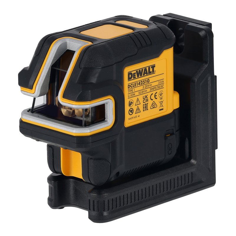 DEWALT DEWALT DCLE14251G Laser Kit, 150 ft Without Detector, 330 ft with Detector, +/-1/8 in Accuracy, Green Laser
