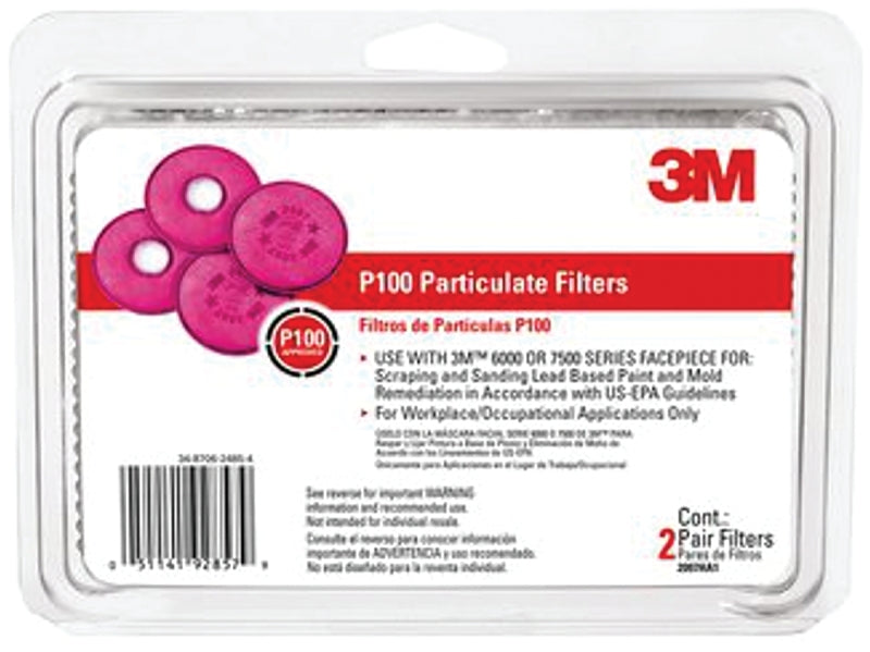 3M 3M TEKK Protection 2097HA1-C Filter, Particulate Filter, P100 Filter