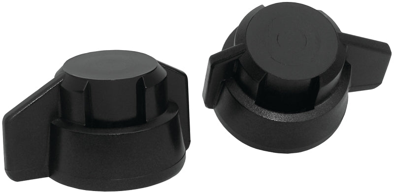 GREEN LEAF Green Leaf Y8253040 6PK Winged Bayonet Cap, Closed, Black HARDWARE & FARM SUPPLIES GREEN LEAF