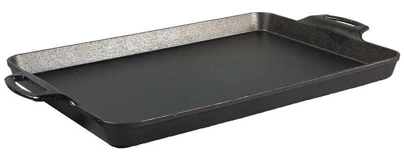 LODGE MFG Lodge BW15BP Baking Pan, 19.06 in OAL, Iron, Black