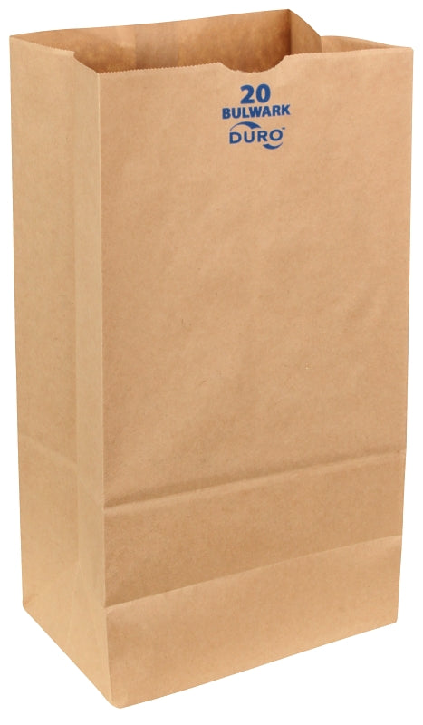 DURO BAG Duro Bag 71020 Series Heavy-Duty SOS Bag, 5-5/16 in W, 8-1/4 in L, Virgin Paper, Kraft