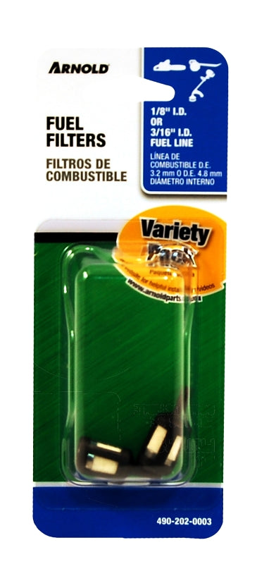 ARNOLD Arnold 490-202-0003 Filter, For: Most Handheld Equipment with 1/8 in or 3/16 in ID Line OUTDOOR LIVING & POWER EQUIPMENT ARNOLD