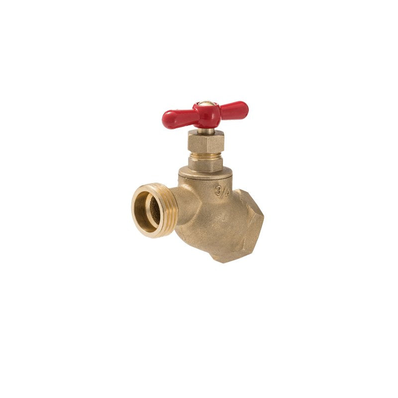 B & K INDUSTRIES B & K 102-414 Hose Bibb, 3/4 in Connection, FIP x MHT, Brass Body PLUMBING, HEATING & VENTILATION B & K INDUSTRIES