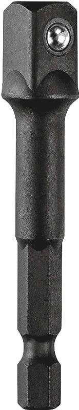DEWALT DEWALT IMPACT READY DW2542IR Socket Adapter, 3/8 in Drive, Hex, Square Drive, Steel TOOLS DEWALT