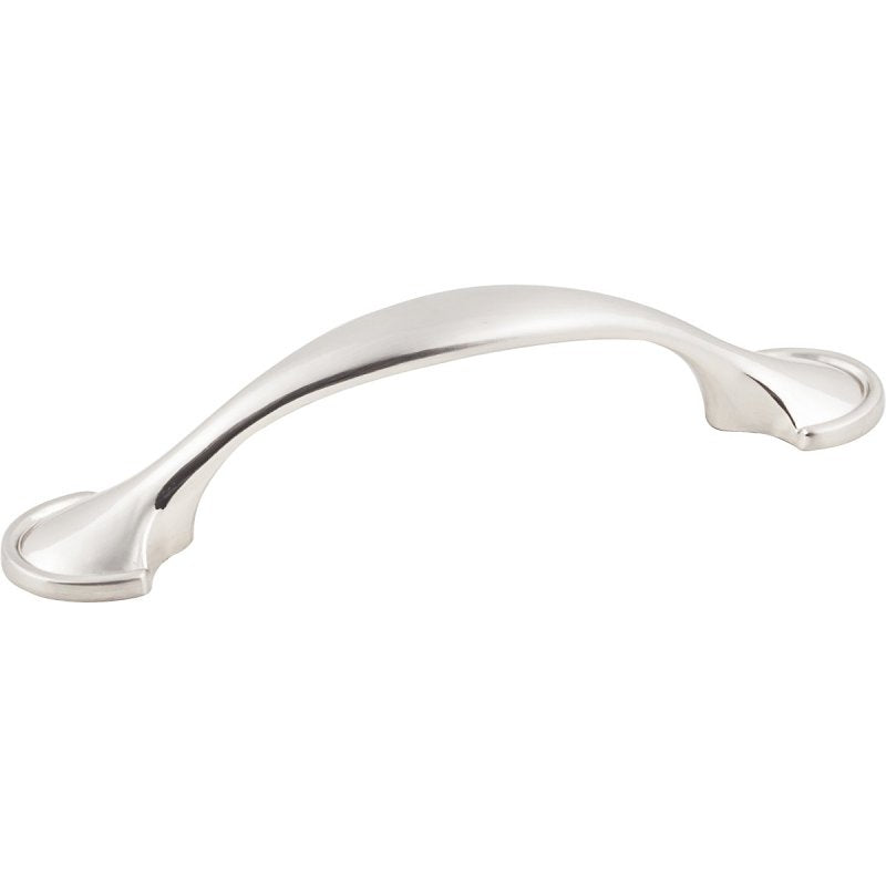HARDWARE RESOURCES Hardware Resources K4133SN-8 Cabinet Pull, Satin Nickel, 4-5/8 in L Handle, 1 in H Handle, 1 in Projection, Zinc, 8/PK HARDWARE & FARM SUPPLIES HARDWARE RESOURCES