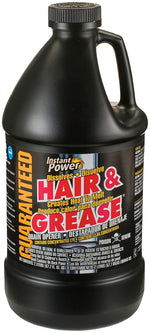 INSTANT POWER Instant Power 1970 Hair and Grease Drain Opener, Liquid, Clear, 2 L Bottle PLUMBING, HEATING & VENTILATION INSTANT POWER