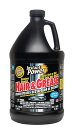 INSTANT POWER Instant Power 1972 Hair Grease Drain Opener, Liquid, 1 gal