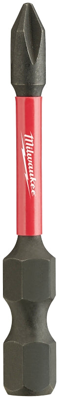 MILWAUKEE Milwaukee 48-32-4461 Power Bit, #1 Drive, Phillips Drive, 1/4 in Shank, Hex Shank, 2 in L, Proprietary Steel TOOLS MILWAUKEE