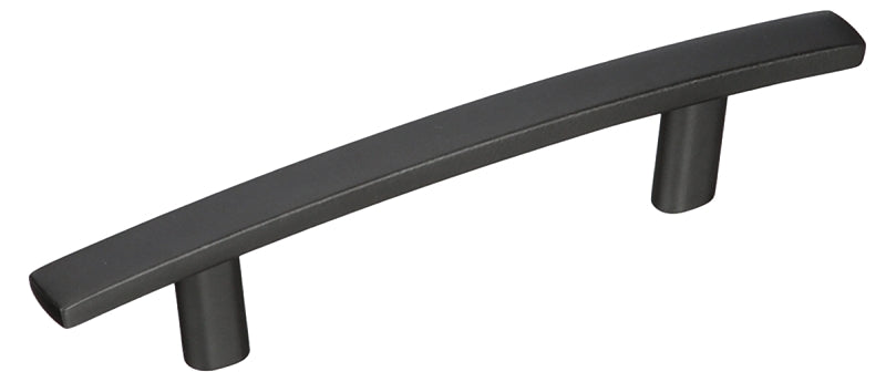 AMEROCK Amerock Cyprus Series BP26201BBR Cabinet Pull, 5-1/4 in L Handle, 3/8 in H Handle, 1-1/16 in Projection, Zinc