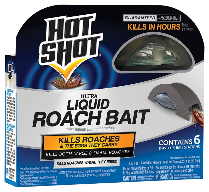 HOT SHOT Hot Shot HG-95789 Roach Bait, Liquid LAWN & GARDEN HOT SHOT