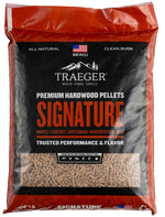 TRAEGER Traeger PEL331 Signature Blend Wood Pellet, Hardwood, 20 lb Bag OUTDOOR LIVING & POWER EQUIPMENT TRAEGER