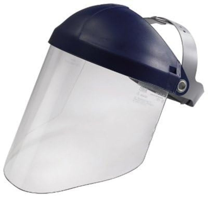 3M 3M 90028H1-DC Professional Face Shield, 5 in L x 10 in W x 10 in H Dimensions, Polycarbonate Visor, Clear Visor