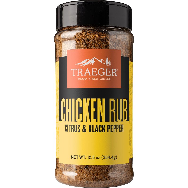 TRAEGER Traeger SPC252 Seasoning, Chicken Rub, 12.5 oz Tin OUTDOOR LIVING & POWER EQUIPMENT TRAEGER