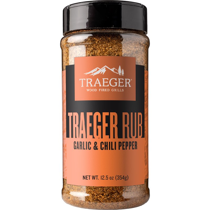 TRAEGER Traeger SPC253 Seasoning, Traeger Rub, 12.5 oz Tin OUTDOOR LIVING & POWER EQUIPMENT TRAEGER