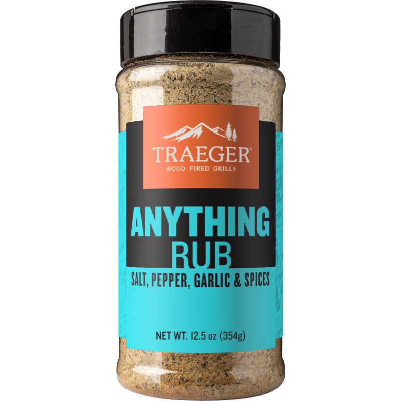 TRAEGER Traeger SPC254 Seasoning, Anything Rub, 12.5 oz Tin