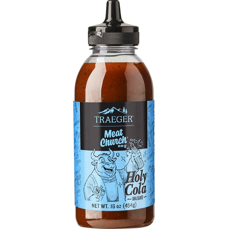 TRAEGER BBQ SAUCE HOLY COLA SQEEZ 16OZ