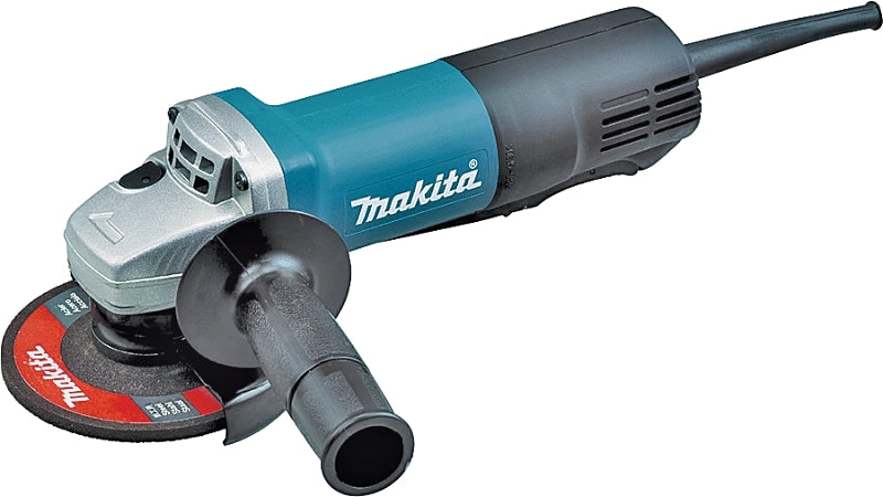 MAKITA Makita 9557PB Series Angle Grinder, 7.5 A, 4-1/2 in Dia Wheel, 11,000 rpm Speed, 8 ft L Cord TOOLS MAKITA