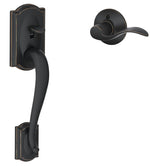 SCHLAGE LOCK Schlage FE285CAM 716 ACC Combination Lockset, Lever Interior Handle, Left, Right, Mechanical Lock, Wave Design HARDWARE & FARM SUPPLIES SCHLAGE LOCK
