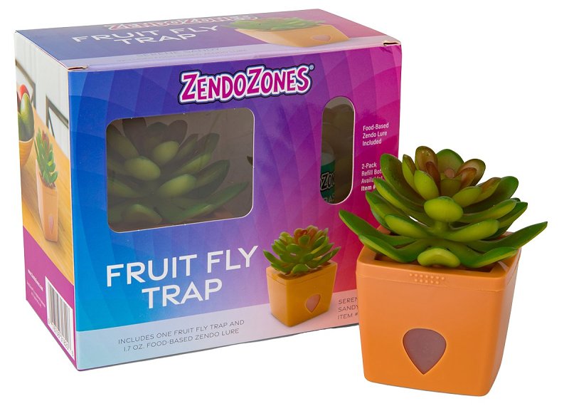 ZENDO ZONES ZendoZones 1820-SS Serene Sandy Fruit Fly Trap LAWN & GARDEN ZENDO ZONES