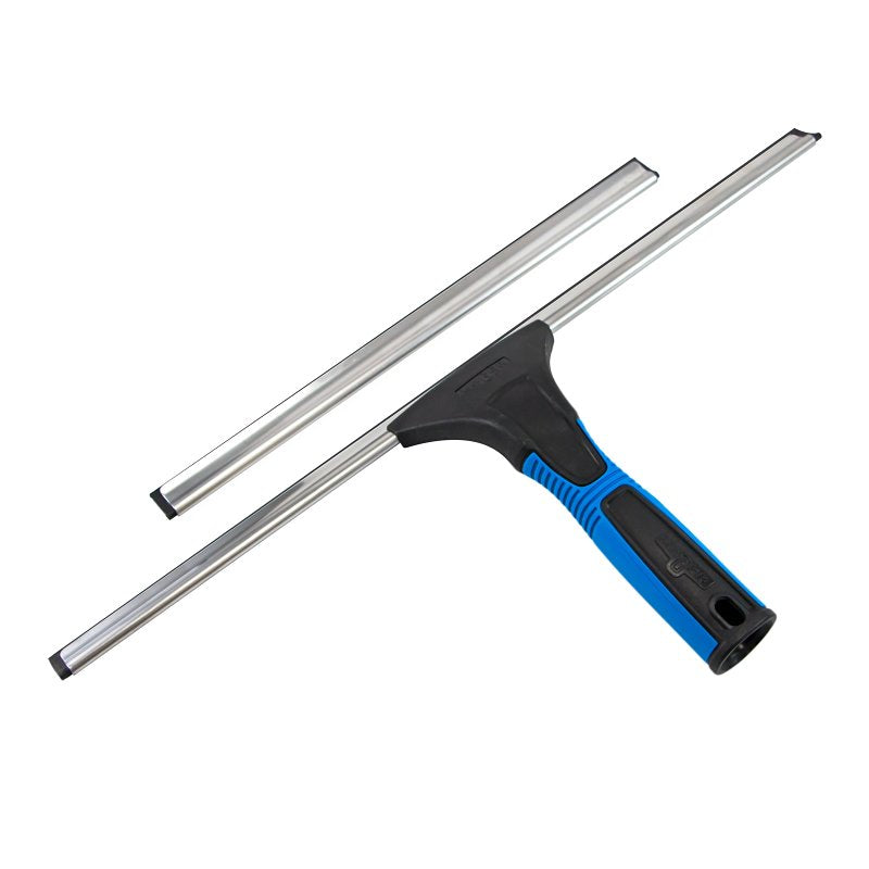 UNGER INDUSTRIAL Unger Professional 985610 EZ-Change Squeegee with Interchangeable Blades, 18 in Blade, Poly Blade CLEANING & JANITORIAL SUPPLIES UNGER INDUSTRIAL
