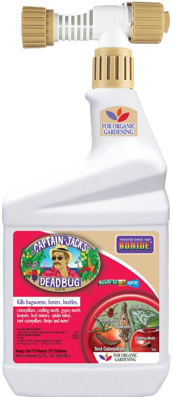 CAPTAIN JACKS Bonide Deadbug Brew 255 Dead Bug Brew, Liquid, 1 qt