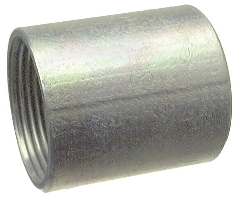 HALEX Halex 64015 Rigid Conduit Coupling, 1-1/2 in Threaded, 2.15 in OD, Steel, Galvanized ELECTRICAL HALEX