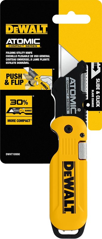 DEWALT DEWALT DWHT10990 Push and Flip Utility Knife, Ergonomic Handle