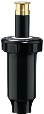 ORBIT IRRIGATION PRODUCTS Orbit 54522/54243 Spring Loaded Sprinkler with Brass Nozzle, 1/2 in Connection, 15 ft, Full-Circle, Brass