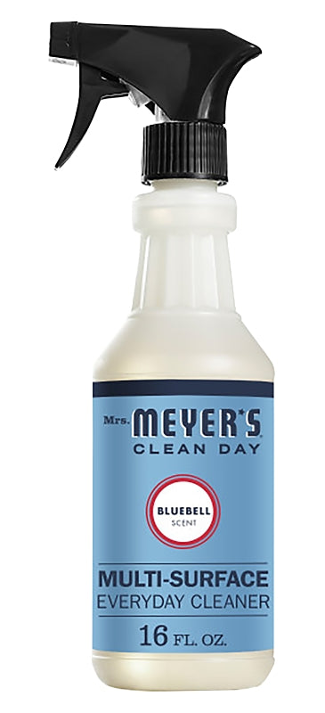 MRS MEYERS Mrs. Meyer's Clean Day 17941 Cleaner, 16 oz Spray Bottle, Bluebell CLEANING & JANITORIAL SUPPLIES MRS MEYERS