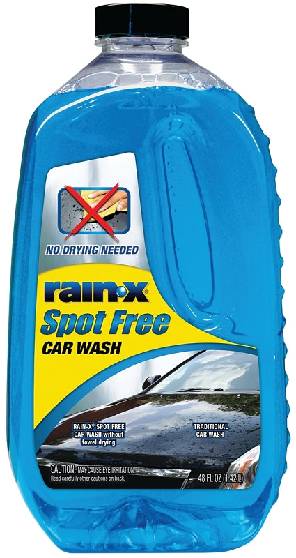 RAIN-X Rain-X 620034 Spot-Free Car Wash, 48 oz, Liquid, Mild AUTOMOTIVE RAIN-X   