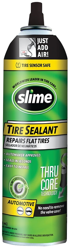 SLIME Slime 60174 Emergency Tire Sealant, 16 oz, Characteristic AUTOMOTIVE SLIME