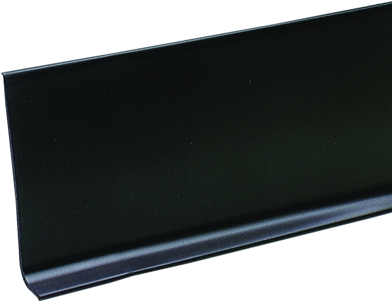 M-D M-D 75218 Wall Base, 4 ft L, 4 in W, Vinyl, Black