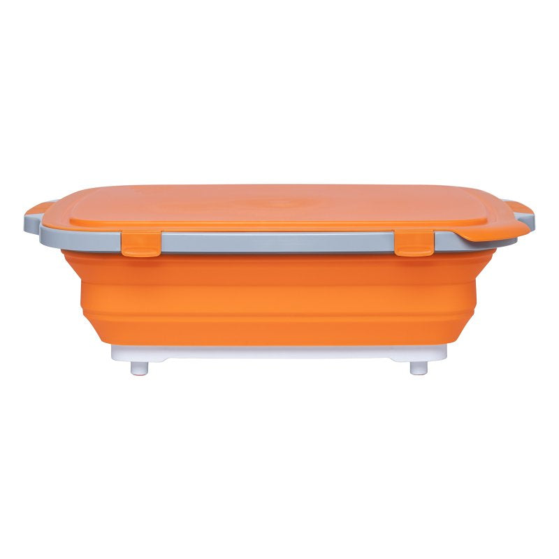DRIP EZ/COLBAR LLC BBQ PREP TUB SILICONE ORNG XL