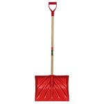 GARANT Garant APM18KDRU Snow Shovel, 51 in OAL, 18 in W Blade, 13-1/2 in L Blade, Polyethylene Blade