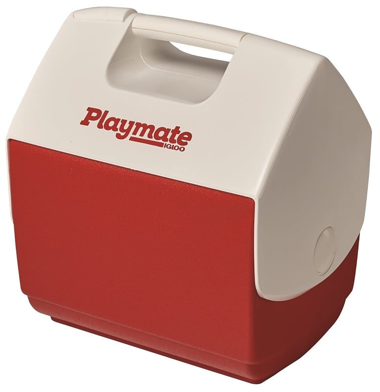IGLOO Igloo Playmate Series 7362PLT Pal Cooler, 7 qt Cooler, Plastic, Diablo Red