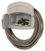 SUNCAST Suncast DHH150 Deluxe Hose Hanger, 5/8 in Hose, 150 ft, Resin, Light Taupe, Wall LAWN & GARDEN SUNCAST