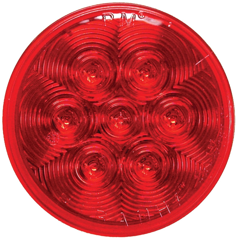 PETERSON MFG PM V826KR-7 Tail Light Kit, 9/16 V, 7-Lamp, LED Lamp, Red Lamp AUTOMOTIVE PETERSON MFG   