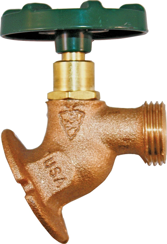 ARROWHEAD Arrowhead Brass 255 Series 255LF Sillcock, 1/2 x 3/4 in Connection, FIP x Male Hose Threaded, Solid Flange PLUMBING, HEATING & VENTILATION ARROWHEAD