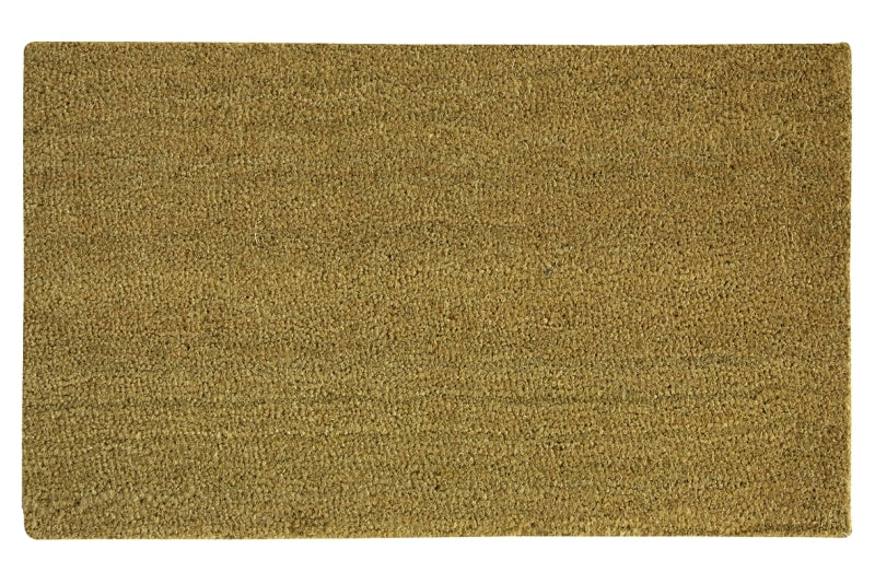 SPORTS LICENSING SOLUTIONS Fanmats 58772 Blank Door Mat, 36 in L, 24 in W, Natural Coir Surface, Tan HOUSEWARES SPORTS LICENSING SOLUTIONS
