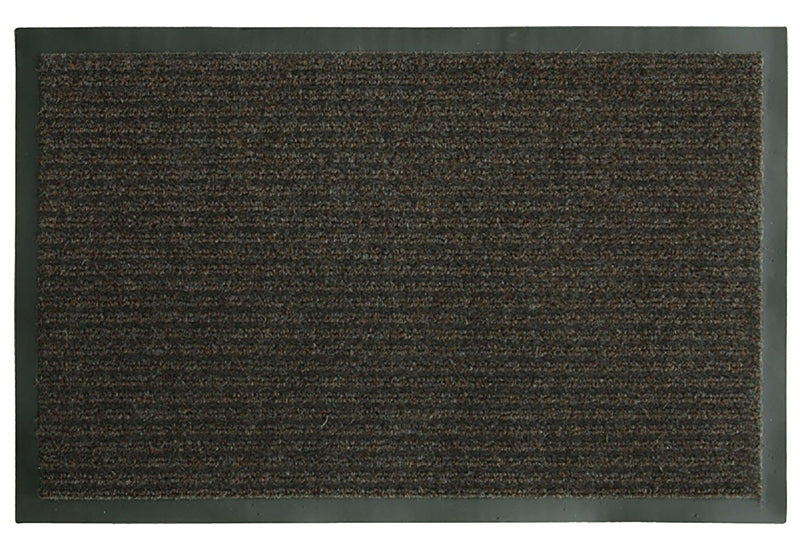 SPORTS LICENSING SOLUTIONS Fanmats 27392 Ribbed Utility Mat, 28 in L, 18 in W, Polypropylene Rug, Brown HOUSEWARES SPORTS LICENSING SOLUTIONS