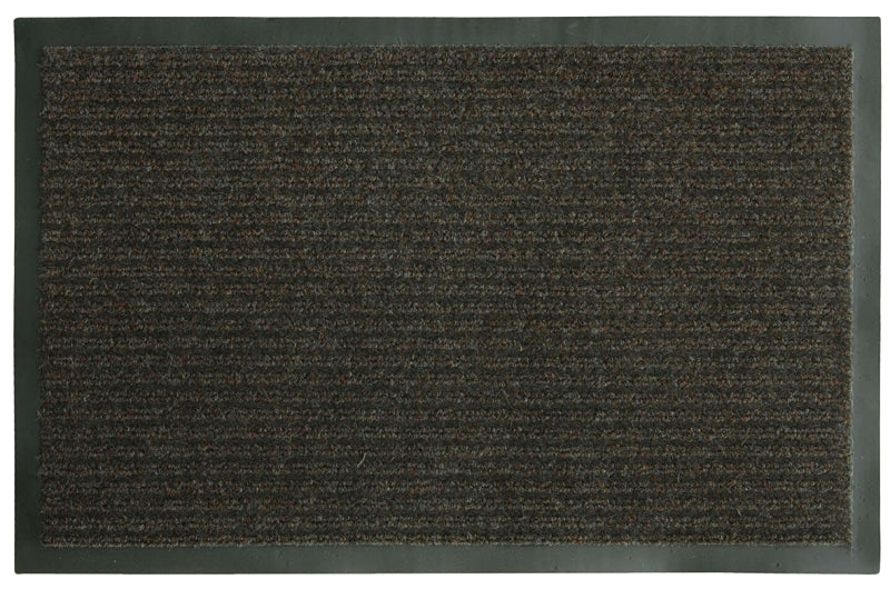 SPORTS LICENSING SOLUTIONS Fanmats 58805 Boot/Shoe Scraper Mat, 30 in L, 18 in W, Parquet Pattern, Olefin Surface, Brown HOUSEWARES SPORTS LICENSING SOLUTIONS